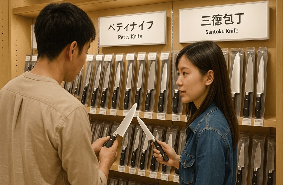 ペティナイフと三徳包丁どっちが便利？用途別の選び方を解説