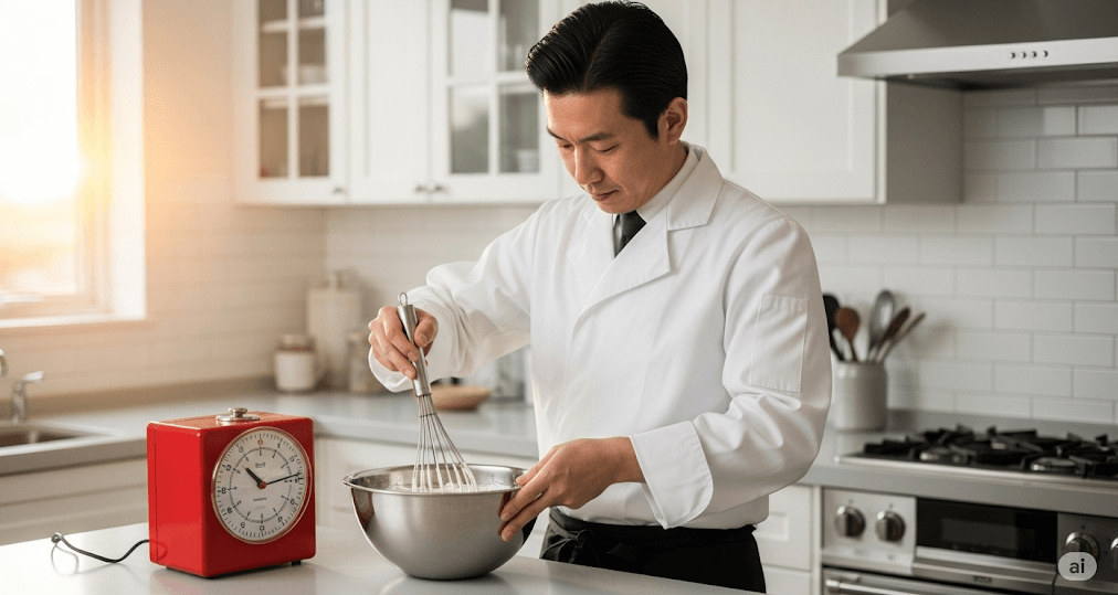 泡立てに何分泡立てればよい?