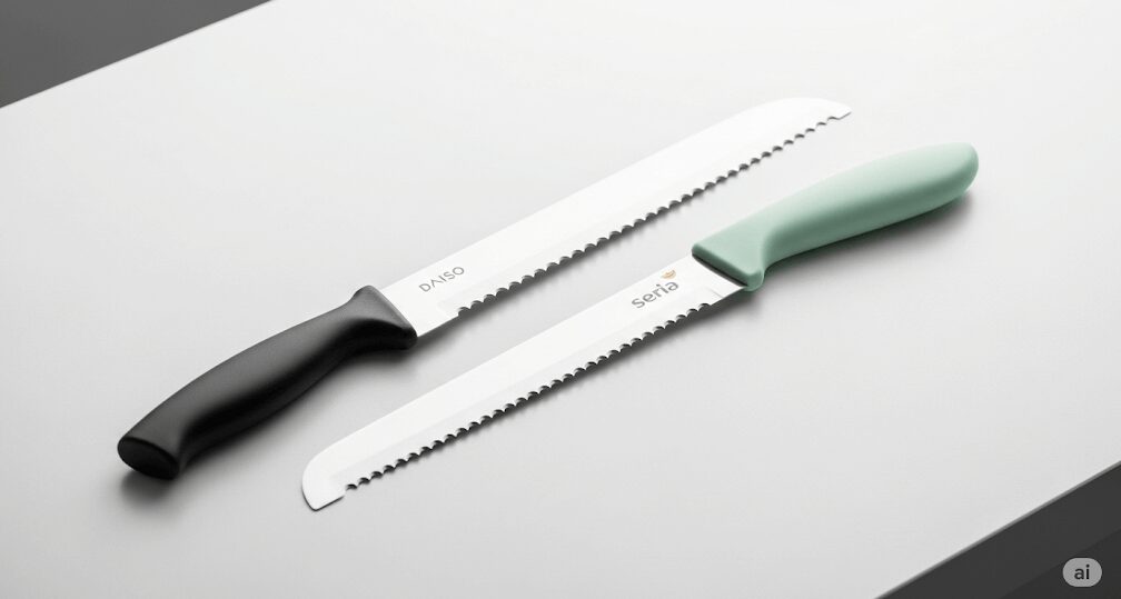 パンを切る!ダイソーやニトリのパン切り包丁は使える?