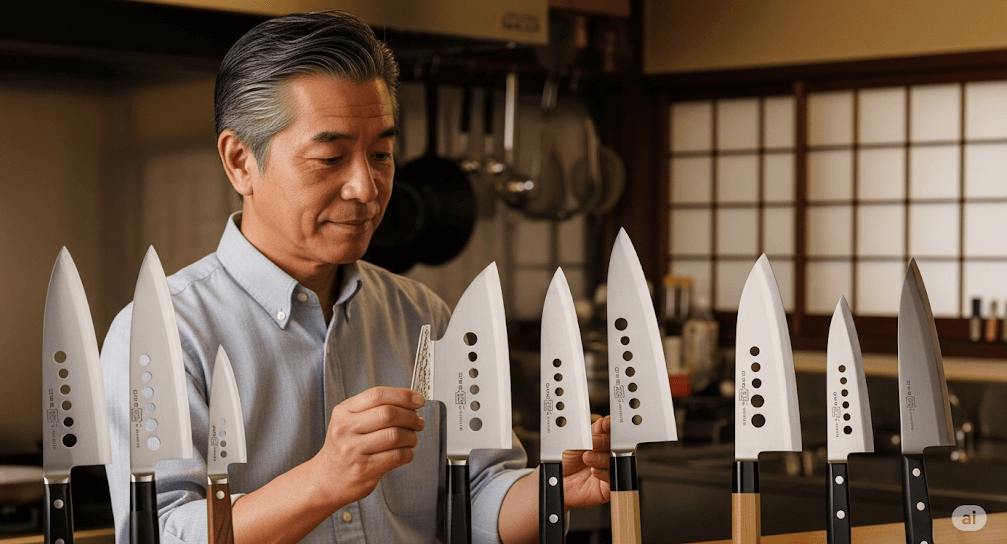 穴あき包丁の選び方と手入れのポイント