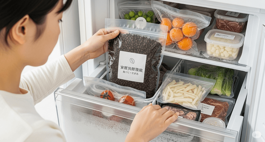 長期保存するには?冷凍活用術