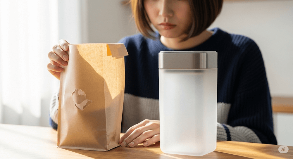 袋のまま保存はNG?保存袋の選び方