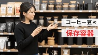【コーヒー豆の保存容器】100均・無印の鮮度激変アイテム