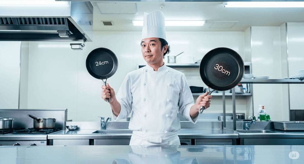 24cmは?30cmは大きすぎ?最適なサイズの検討