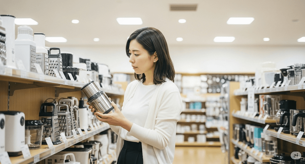 電動大根おろし器はニトリ・無印にある?