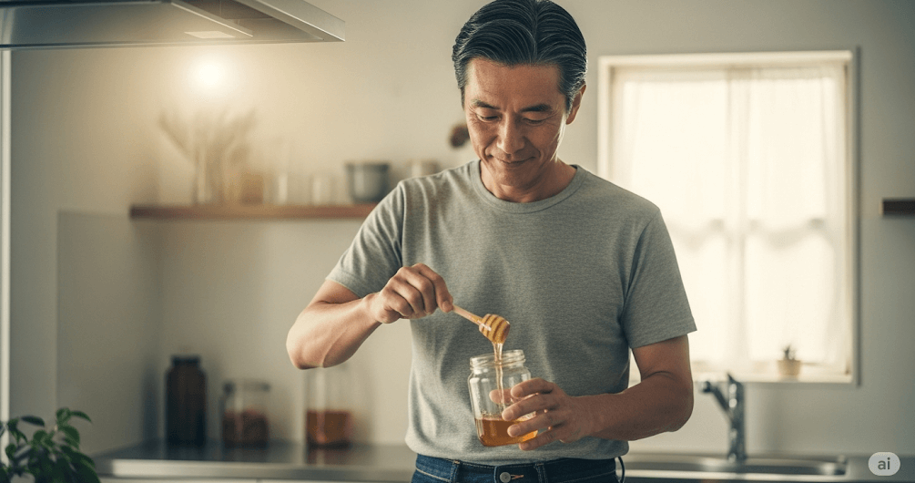 はちみつスプーンでさらに快適に
