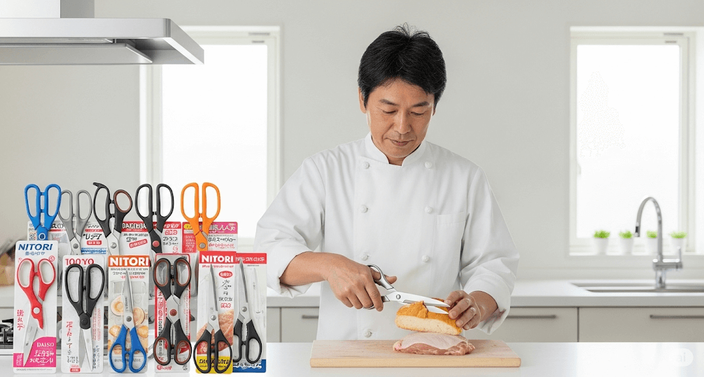 キッチンバサミは100均やダイソー、ニトリで賢く選ぶ