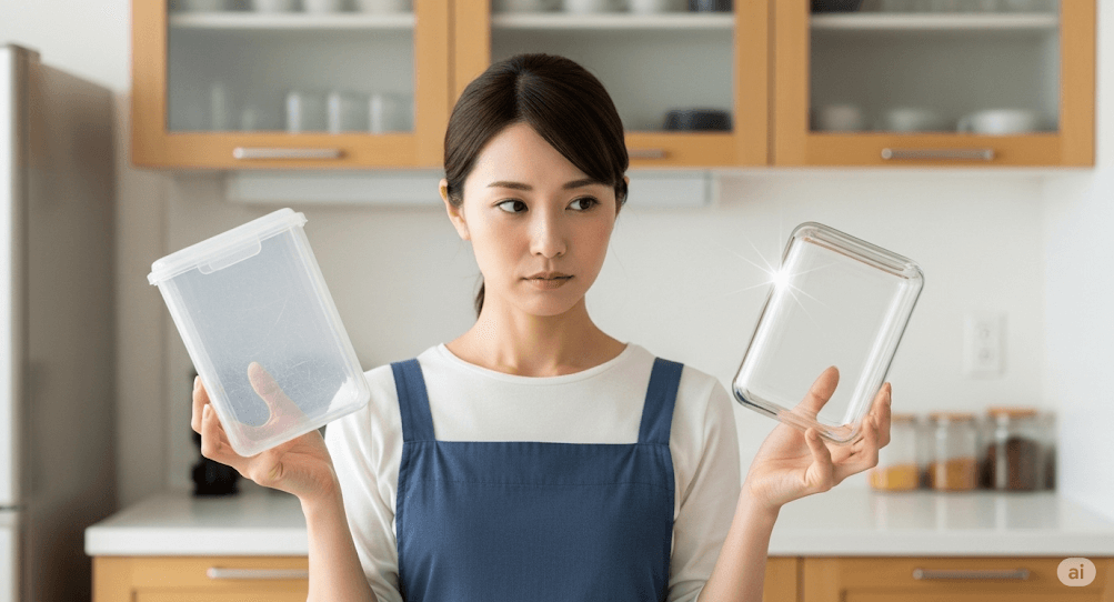 冷凍ご飯のプラスチック保存容器やめます!ガラス容器への切り替えメリット