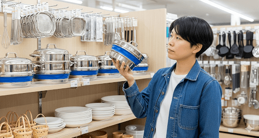 100均のダイソー・セリアやニトリ・無印の蒸し板