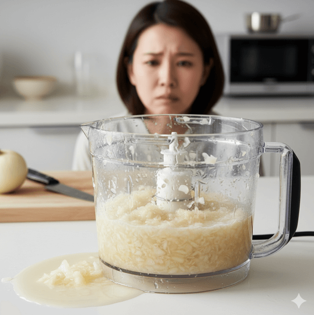 フードプロセッサーで玉ねぎのみじん切りが失敗する理由