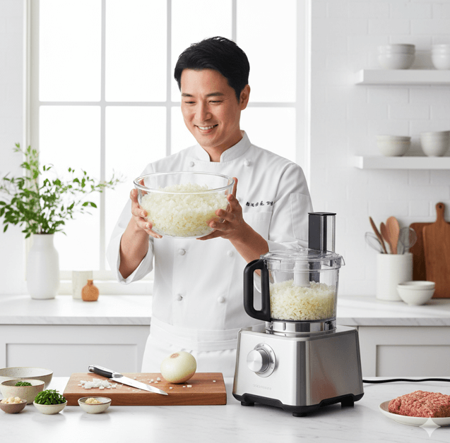 フードプロセッサーで完璧な玉ねぎのみじん切りを求めて