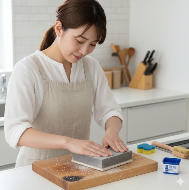 ダイソーの道具で自分で削る方法