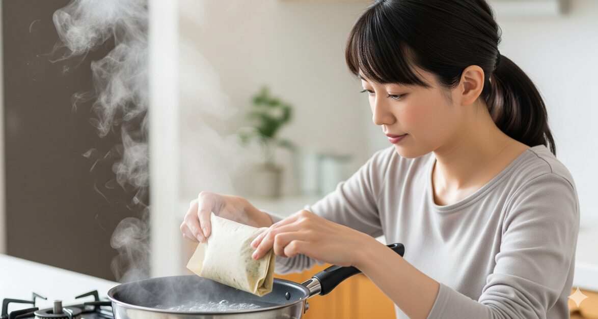 調理のやり方と失敗しない蒸し時間