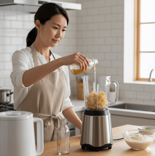 ミキサーで作るときのポイントとは