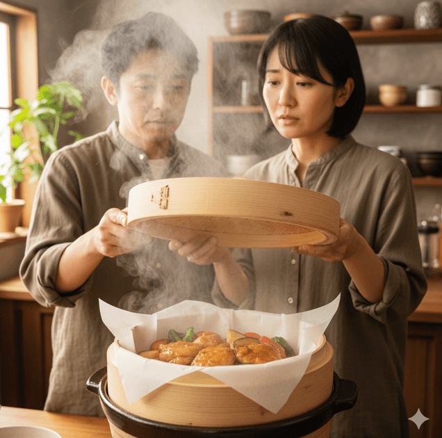せいろでシートに穴をあけないのは間違い?