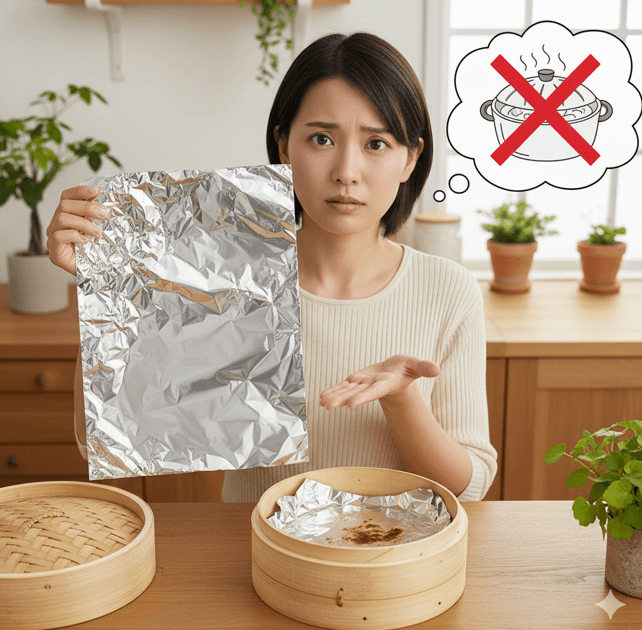 アルミホイルでの代用はおすすめしない