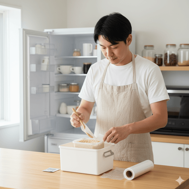 市販パックをそのまま保存する際の注意点