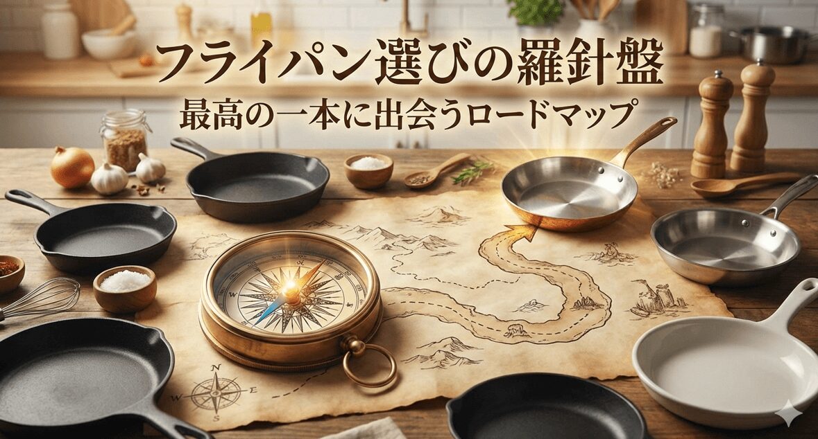 フライパン選びのロードマップ